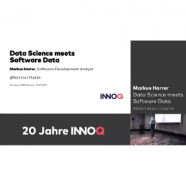 Vortrag “Data Science meets Software Data”